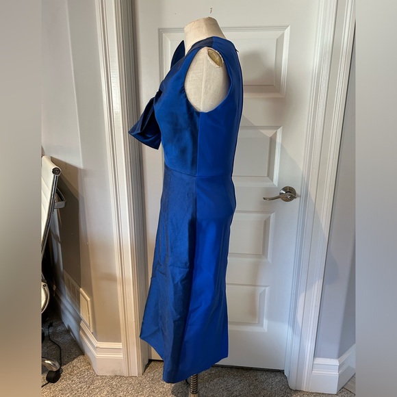 Greta Constantine custom order Silfit dress size M in cobalt. - Picture 8 of 8